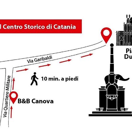 B&B Canova Katanya Dış mekan fotoğraf
