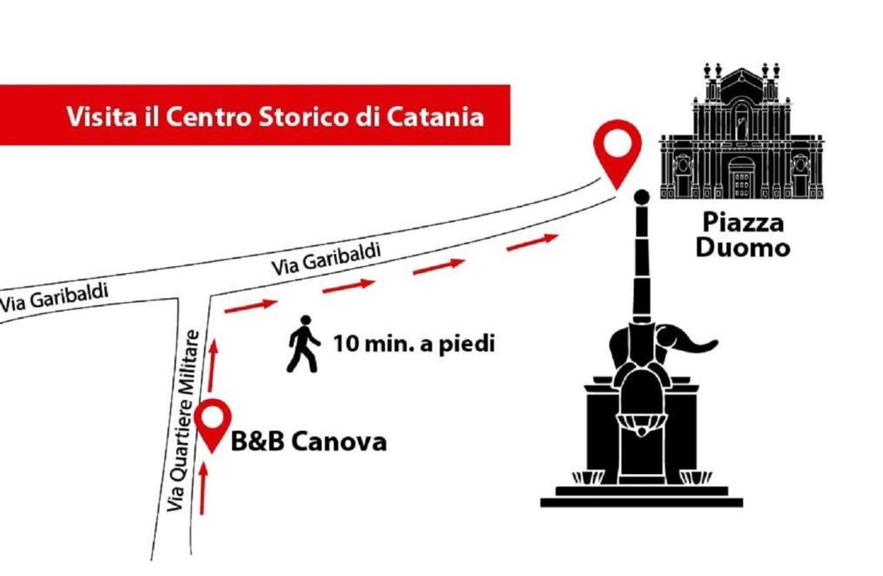 B&B Canova Katanya Dış mekan fotoğraf
